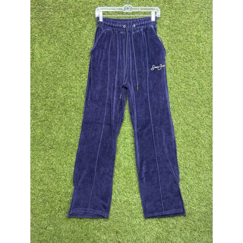 Missguided x Sean John Sweatpants Womens 2 Velour Joggers Y2K 26x30 90s